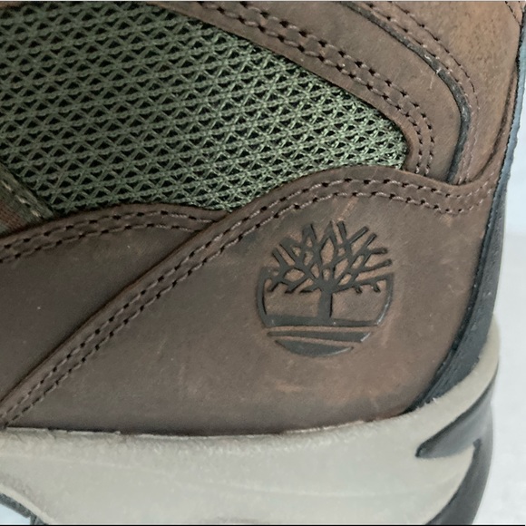 Timberland hiking boots women’s 9.5 lightweight boots brown faux leather upper - Picture 10 of 10